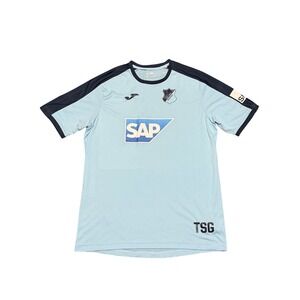 Joma TSG 1899 Hoffenheim Soccer Training Jersey Blue Mens Large SAP SNP Logo